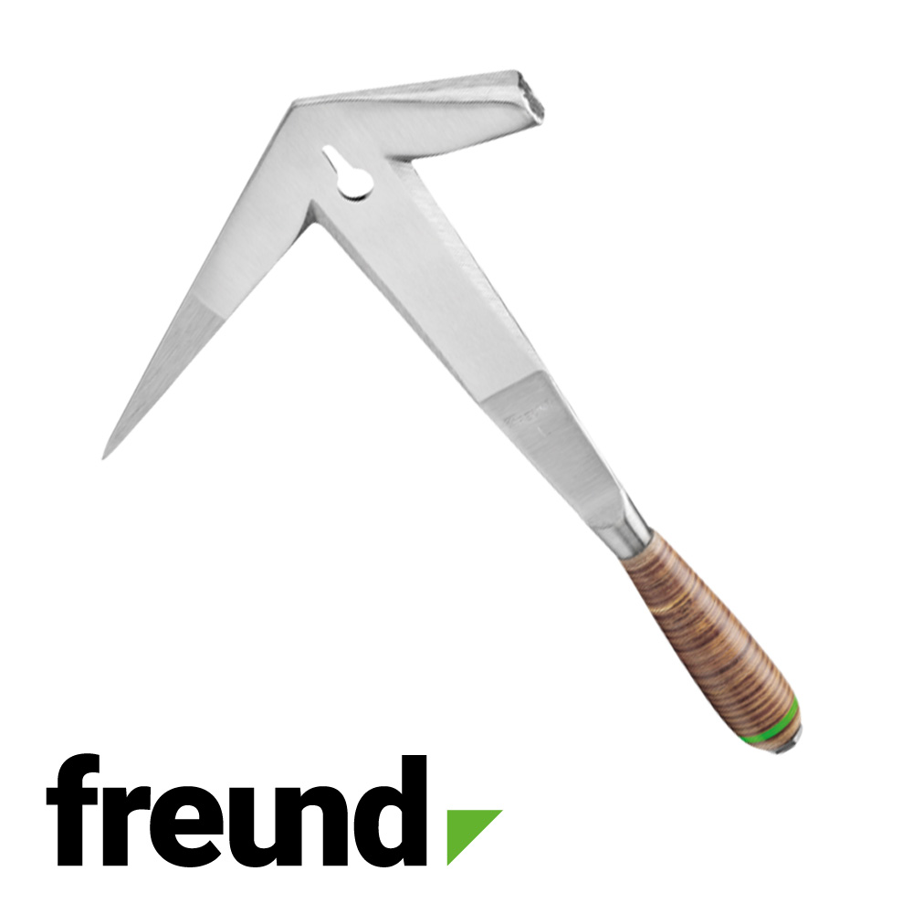 Leidekkershamer 2-zijdige snijkant reli ''rechts''