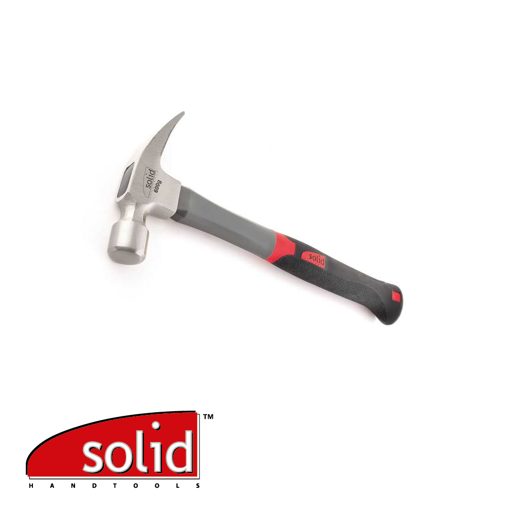 Klauwhamer glasvezelsteel ''recht'' - 600 gr